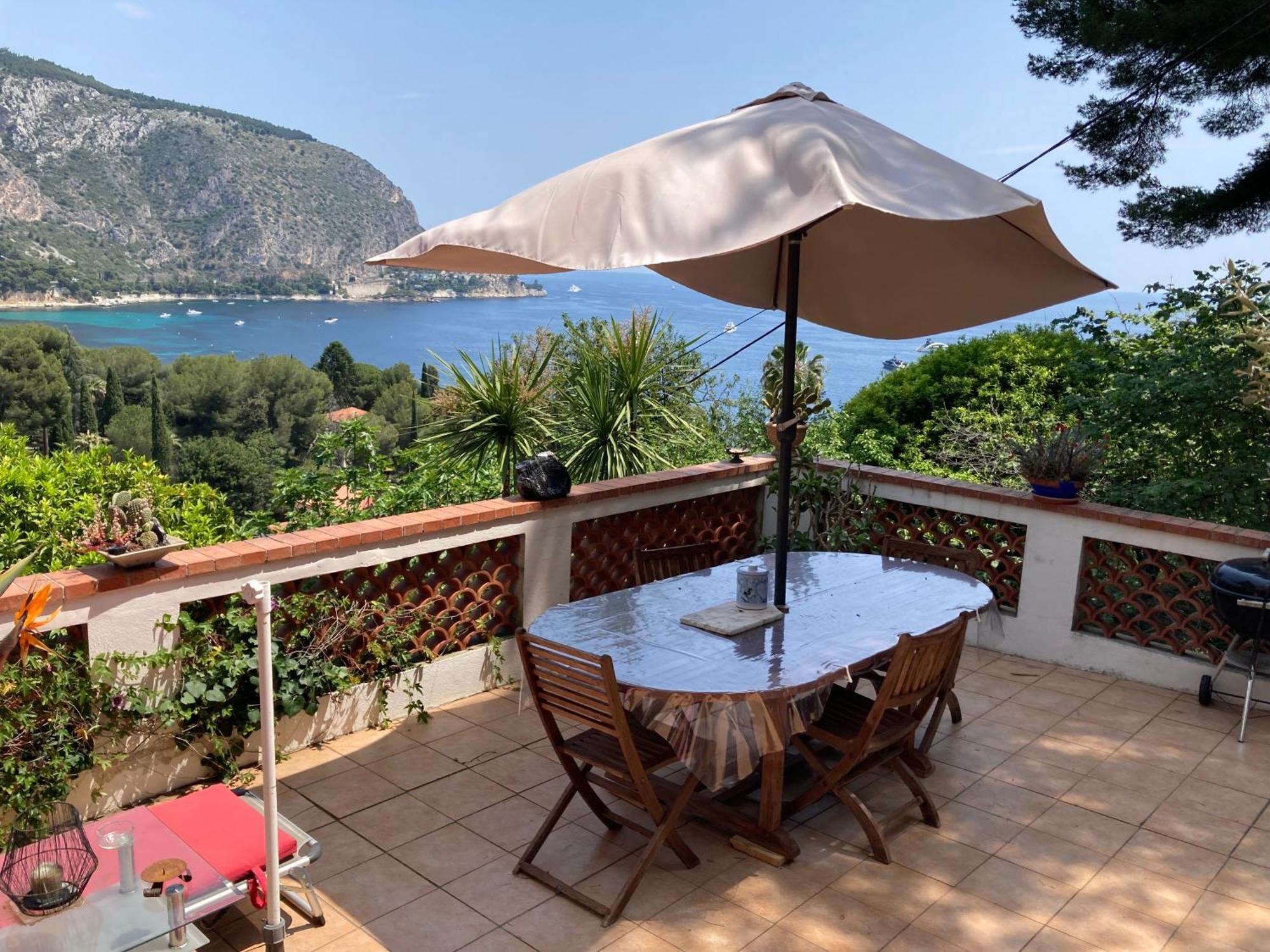 Appartement Independant Dans Villa Eze Bord De Mer Eksteriør bilde